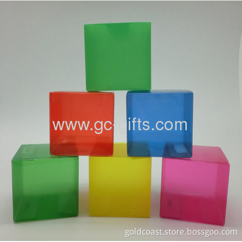 Colorful Square Plastic Packaging Boxes